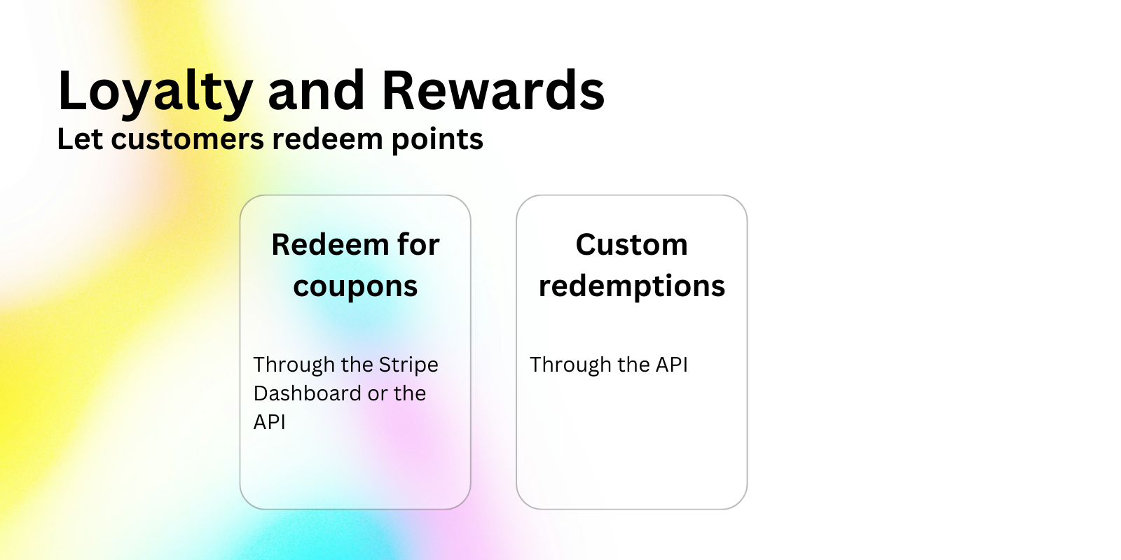 Earn points for spending money